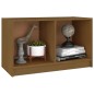 vidaXL Mobile Porta TV Marrone Miele 70x33x42 cm in Legno di Pino vidaXL Mobile Porta TV Marrone Miele 70x33x42 cm in Legno di Pino