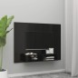vidaXL Mobile TV a Muro Nero 135x23,5x90 cm in Truciolato vidaXL Mobile TV a Muro Nero 135x23,5x90 cm in Truciolato