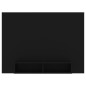 vidaXL Mobile TV a Muro Nero 135x23,5x90 cm in Truciolato vidaXL Mobile TV a Muro Nero 135x23,5x90 cm in Truciolato