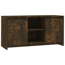 vidaXL Mobile Porta TV Rovere Fumo 102x37,5x52,5 cm in Truciolato