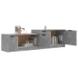 vidaXL Mobile Porta TV Grigio Cemento 158,5x36x45 cm Legno Multistrato vidaXL Mobile Porta TV Grigio Cemento 158,5x36x45 cm Legno Multistrato