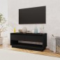 vidaXL Mobile TV Nero 102x41x44 cm in Truciolato