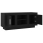 vidaXL Mobile Porta TV Nero 102x35x45 cm in Legno Multistrato vidaXL Mobile Porta TV Nero 102x35x45 cm in Legno Multistrato