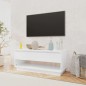 vidaXL Mobile TV Bianco Lucido 102x41x44 cm in Truciolato vidaXL Mobile TV Bianco Lucido 102x41x44 cm in Truciolato