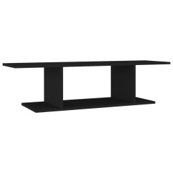 vidaXL Armadietto a Parete per TV Nero 103x30x26,5 cm