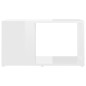 vidaXL Mobile TV Bianco Lucido 60x24x32 cm in Truciolato vidaXL Mobile TV Bianco Lucido 60x24x32 cm in Truciolato