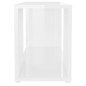 vidaXL Mobile TV Bianco Lucido 60x24x32 cm in Truciolato vidaXL Mobile TV Bianco Lucido 60x24x32 cm in Truciolato