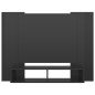vidaXL Mobile Porta TV a Muro Grigio Lucido 120x23,5x90cm Truciolato vidaXL Mobile Porta TV a Muro Grigio Lucido 120x23,5x90cm Truciolato