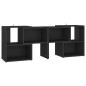 vidaXL Mobile TV Nero 104x30x52 cm in Truciolato vidaXL Mobile TV Nero 104x30x52 cm in Truciolato