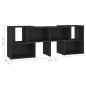 vidaXL Mobile TV Nero 104x30x52 cm in Truciolato vidaXL Mobile TV Nero 104x30x52 cm in Truciolato