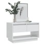 vidaXL Mobile Porta TV Bianco Lucido 70x41x44 cm in Truciolato vidaXL Mobile Porta TV Bianco Lucido 70x41x44 cm in Truciolato