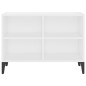 vidaXL Mobile TV con Gambe in Metallo Bianco 69,5x30x50 cm vidaXL Mobile TV con Gambe in Metallo Bianco 69,5x30x50 cm