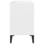 vidaXL Mobile TV con Gambe in Metallo Bianco 69,5x30x50 cm vidaXL Mobile TV con Gambe in Metallo Bianco 69,5x30x50 cm