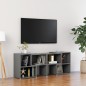 vidaXL Mobile TV Grigio 104x30x52 cm in Truciolato vidaXL Mobile TV Grigio 104x30x52 cm in Truciolato