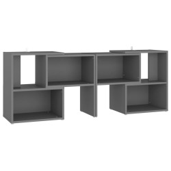 vidaXL Mobile TV Grigio 104x30x52 cm in Truciolato