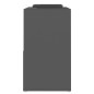 vidaXL Mobile TV Grigio 104x30x52 cm in Truciolato vidaXL Mobile TV Grigio 104x30x52 cm in Truciolato