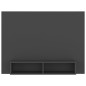 vidaXL Mobile Porta TV a Muro Grigio 120x23,5x90cm in Truciolato vidaXL Mobile Porta TV a Muro Grigio 120x23,5x90cm in Truciolato