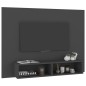 vidaXL Mobile Porta TV a Muro Grigio 120x23,5x90cm in Truciolato vidaXL Mobile Porta TV a Muro Grigio 120x23,5x90cm in Truciolato