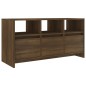 vidaXL Mobile Porta TV Marrone Rovere 102x37,5x52,5 cm in Truciolato vidaXL Mobile Porta TV Marrone Rovere 102x37,5x52,5 cm in Truciolato
