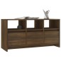 vidaXL Mobile Porta TV Marrone Rovere 102x37,5x52,5 cm in Truciolato vidaXL Mobile Porta TV Marrone Rovere 102x37,5x52,5 cm in Truciolato