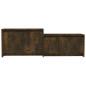 vidaXL Mobile TV Rovere Fumo 146,5x35x50 cm in Truciolato vidaXL Mobile TV Rovere Fumo 146,5x35x50 cm in Truciolato