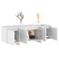 vidaXL Mobile TV Bianco 120x30x40,5 cm in Truciolato vidaXL Mobile TV Bianco 120x30x40,5 cm in Truciolato
