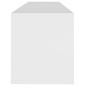 vidaXL Mobile TV Bianco 120x30x40,5 cm in Truciolato vidaXL Mobile TV Bianco 120x30x40,5 cm in Truciolato