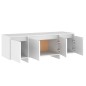 vidaXL Mobile TV Bianco 120x30x40,5 cm in Truciolato vidaXL Mobile TV Bianco 120x30x40,5 cm in Truciolato