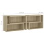 vidaXL Mobile TV Rovere Sonoma 149x30x52 cm in Truciolato vidaXL Mobile TV Rovere Sonoma 149x30x52 cm in Truciolato