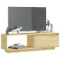 vidaXL Mobile Porta TV 110x30x33,5 cm in Legno Massello di Pino vidaXL Mobile Porta TV 110x30x33,5 cm in Legno Massello di Pino