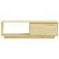 vidaXL Mobile Porta TV 110x30x33,5 cm in Legno Massello di Pino vidaXL Mobile Porta TV 110x30x33,5 cm in Legno Massello di Pino