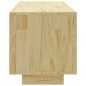vidaXL Mobile Porta TV 110x30x33,5 cm in Legno Massello di Pino vidaXL Mobile Porta TV 110x30x33,5 cm in Legno Massello di Pino