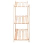 vidaXL Scaffali a 3 Livelli 10 pz 80x38x90 cm in Massello Pino 150 kg