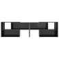 vidaXL Mobile TV Grigio Lucido 149x30x52 cm in Truciolato vidaXL Mobile TV Grigio Lucido 149x30x52 cm in Truciolato