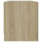 vidaXL Mobile Porta TV Rovere Sonoma 90x35x40 cm in Truciolato vidaXL Mobile Porta TV Rovere Sonoma 90x35x40 cm in Truciolato