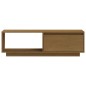 vidaXL Mobile Porta TV Marrone Miele 110x30x33,5 cm in Legno di Pino vidaXL Mobile Porta TV Marrone Miele 110x30x33,5 cm in Legno di Pino