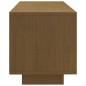 vidaXL Mobile Porta TV Marrone Miele 110x30x33,5 cm in Legno di Pino vidaXL Mobile Porta TV Marrone Miele 110x30x33,5 cm in Legno di Pino