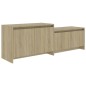 vidaXL Mobile TV Rovere Sonoma 146,5x35x50 cm in Truciolato vidaXL Mobile TV Rovere Sonoma 146,5x35x50 cm in Truciolato