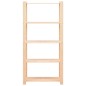 vidaXL Scaffali a 5 Livelli 10 pz 80x38x170 cm in Massello Pino 250kg vidaXL Scaffali a 5 Livelli 10 pz 80x38x170 cm in Massello Pino 250kg