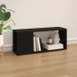 vidaXL Mobile Porta TV Nero 80x24x32 cm in Truciolato vidaXL Mobile Porta TV Nero 80x24x32 cm in Truciolato