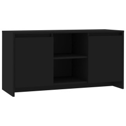 vidaXL Mobile Porta TV Nero 102x37,5x52,5 cm in Truciolato