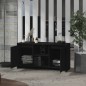 vidaXL Mobile Porta TV Nero 102x37,5x52,5 cm in Truciolato vidaXL Mobile Porta TV Nero 102x37,5x52,5 cm in Truciolato