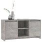 vidaXL Mobile Porta TV Grigio Cemento 102x37,5x52,5 cm in Truciolato