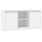 vidaXL Mobile Porta TV Bianco 102x37,5x52,5 cm in Truciolato vidaXL Mobile Porta TV Bianco 102x37,5x52,5 cm in Truciolato