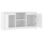 vidaXL Mobile Porta TV Bianco 102x37,5x52,5 cm in Truciolato vidaXL Mobile Porta TV Bianco 102x37,5x52,5 cm in Truciolato