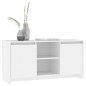 vidaXL Mobile Porta TV Bianco 102x37,5x52,5 cm in Truciolato vidaXL Mobile Porta TV Bianco 102x37,5x52,5 cm in Truciolato