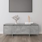 vidaXL Mobile TV Grigio Cemento 120x30x40,5 cm in Truciolato vidaXL Mobile TV Grigio Cemento 120x30x40,5 cm in Truciolato