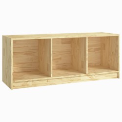 vidaXL Mobile Porta TV 104x33x41 cm in Legno Massello di Pino