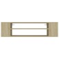 vidaXL Mobile Porta TV Sospeso Rovere Sonoma 100x30x26,5cm Truciolato
