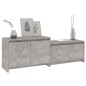 vidaXL Mobile TV Grigio Cemento 146,5x35x50 cm in Truciolato vidaXL Mobile TV Grigio Cemento 146,5x35x50 cm in Truciolato